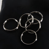 Leather Working Tools 21mm O-Ring Key Ring Holder Seiwa Hardware LeatherMob Leathercraft Leather - LeatherMob