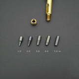 JAPAN Screw Punch Hole Belt,Leather,card Board,etc Leather craft tools leathercraft Leathermob