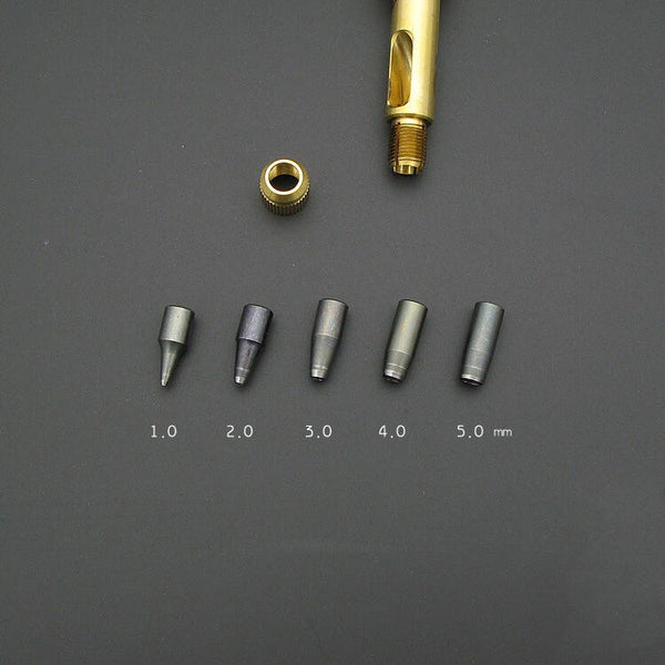 Leather Working Tools JAPAN Screw Punch Hole Belt,Leather,card Board,etc Leather craft tools leathercraft Leathermob - LeatherMob