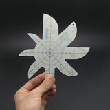 Leather Working Tools Leather Belt Strap Point End Punch Leathercraft Tracing Stencil Ruler Japan Kyoshin Elle Unimaru - LeatherMob