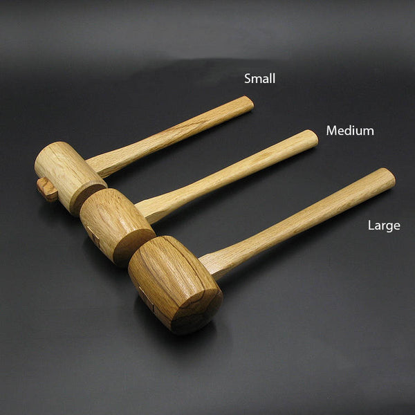 Leather Working Tools Kyoshin Elle Japan Wooden Mallet to Hammer Leathercraft Leather Tool and DIY - LeatherMob