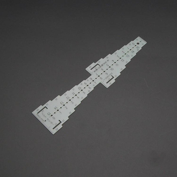 Kyoshin Elle Unimaru Leathercraft Hole Stencil for Leather, Other Kinds of Belt & Strap Japan