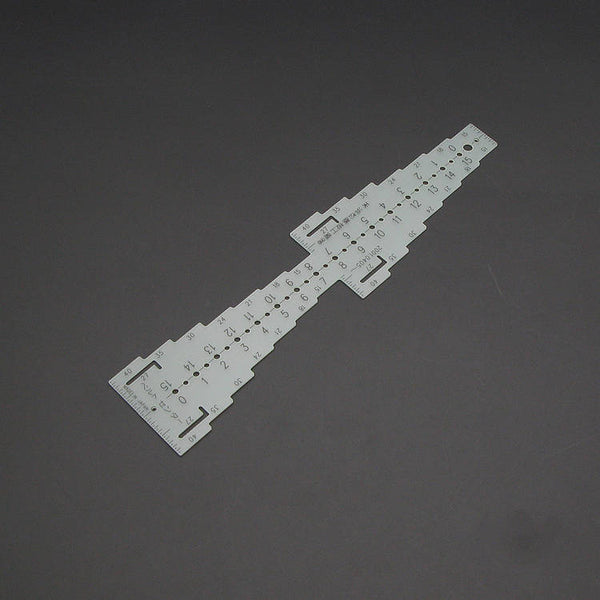 Leather Working Tools Kyoshin Elle Unimaru Leathercraft Hole Stencil for Leather, Other Kinds of Belt & Strap Japan - LeatherMob