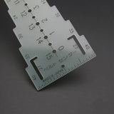 Kyoshin Elle Unimaru Leathercraft Hole Stencil for Leather, Other Kinds of Belt & Strap Japan