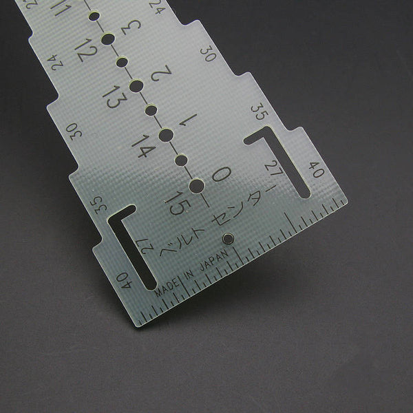 Leather Working Tools Kyoshin Elle Unimaru Leathercraft Hole Stencil for Leather, Other Kinds of Belt & Strap Japan - LeatherMob