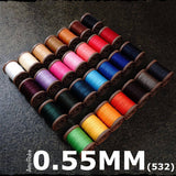 Leather Working Tools Atelier Amy Roke Polyester thread 0.55mm(532) Sewing Cable Linen Leathermob leathercraft Craft Tool - LeatherMob