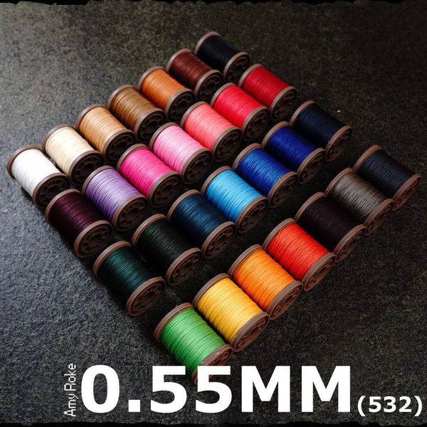 Leather Working Tools Atelier Amy Roke Polyester thread 0.55mm(532) Sewing Cable Linen Leathermob leathercraft Craft Tool - LeatherMob