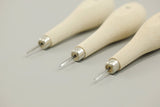 Leather Working Tools Stitching Awl for Sewing Leather Diamond Point Japn LeatherMob Seiwa Leathercraft - LeatherMob