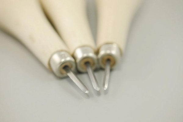 Stitching Awl for Sewing Leather Diamond Point Japn LeatherMob Seiwa Leathercraft