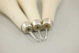 Leather Working Tools Stitching Awl for Sewing Leather Diamond Point Japn LeatherMob Seiwa Leathercraft - LeatherMob
