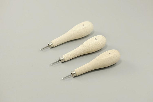 Stitching Awl for Sewing Leather Diamond Point Japn LeatherMob Seiwa Leathercraft