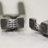 4mm Pliers Diamond Point Pricking Iron Leather Stitching Chisel Leather Nippers Leathercraft