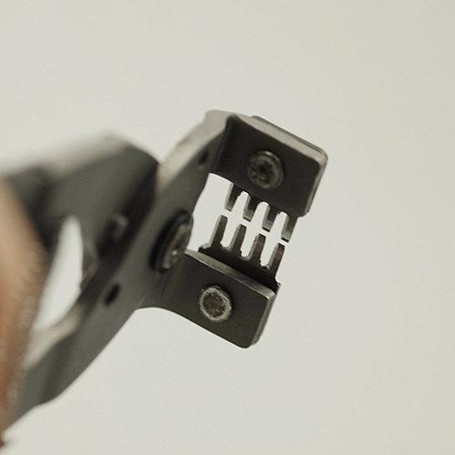 4mm Pliers Diamond Point Pricking Iron Leather Stitching Chisel Leather Nippers Leathercraft