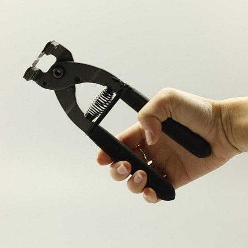 4mm Pliers Diamond Point Pricking Iron Leather Stitching Chisel Leather Nippers Leathercraft