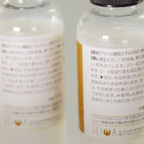 Leather Working Tools High Gloss Leather Lacquer Varnish Finish Treatment LeatherMob Seiwa Leathercraft Craft Tool - LeatherMob