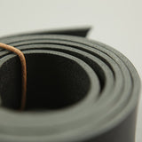 Leather Working Tools Japan Vegetable Tanned Black Leather Strap Raw Cut Cowhide LeatherMob Leathercraft Belt - LeatherMob