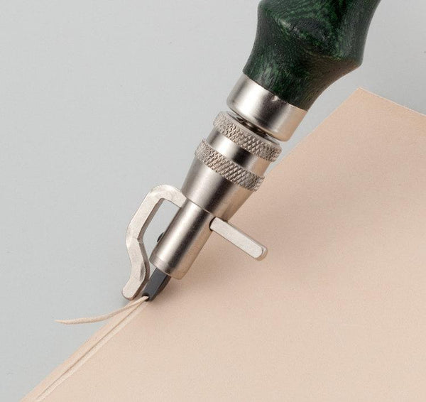 Pro Stitching Adjustable Leather Groover Creasing Set LeatherMob Leathercraft Craft Tool