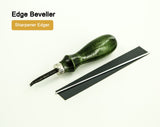 Deluxe Leather Edge Beveller Sharpener Edger LeatherMob Kyoshin Elle Leathercraft Craft Tool