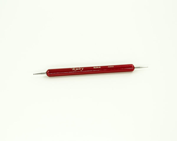 Dual Stylus Fine & Ball Point Leather Modelling Tool LeatherMob Leathercraft Craft Tool