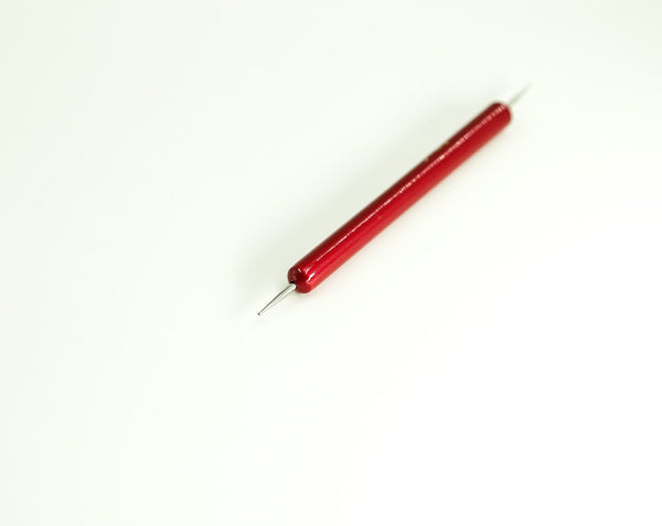 Dual Stylus Fine & Ball Point Leather Modelling Tool LeatherMob Leathercraft Craft Tool