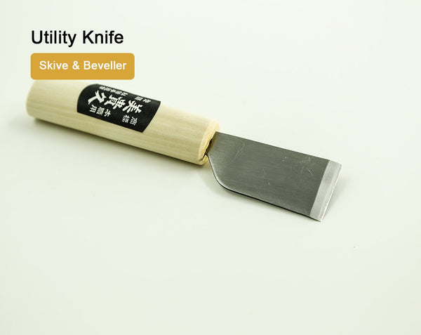 Utility Knife Skive & Beveller Leather LeatherMob Kyoshin Elle Japanese Leathercraft Craft Tool