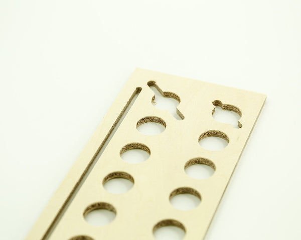 Rack Wood Stand for Storing Leather Tools LeatherMob Kyoshin Elle Leathercraft Craft