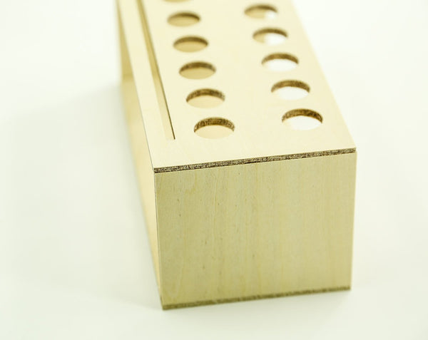 Rack Wood Stand for Storing Leather Tools LeatherMob Kyoshin Elle Leathercraft Craft