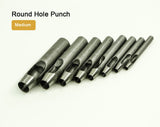 Medium Round Hole Drive Punch LeatherMob Leathercraft Craft Tool