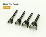 Leather Working Tools Belt & Strap End Punch for Leather English Point LeatherMob Leathercraft - LeatherMob