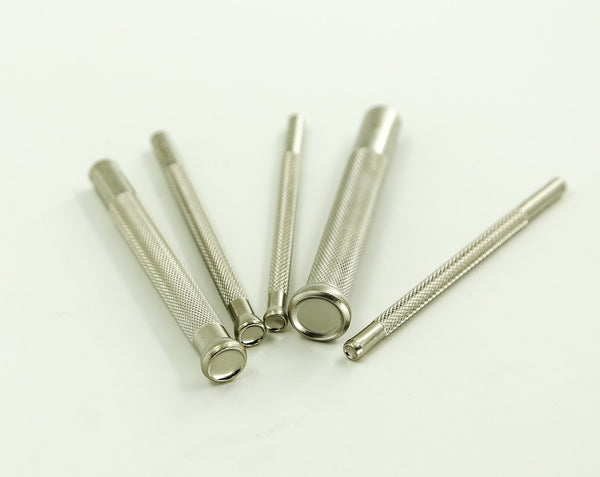 Domed Rivet Setter LeatherMob Leathercraft Craft Tool