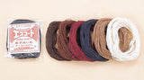 Leather Working Tools Medium Fine Ramie Thread 30m 3 Ply Twisted Sewing Japan Leathercraft Leather Craft Tool Cords - LeatherMob