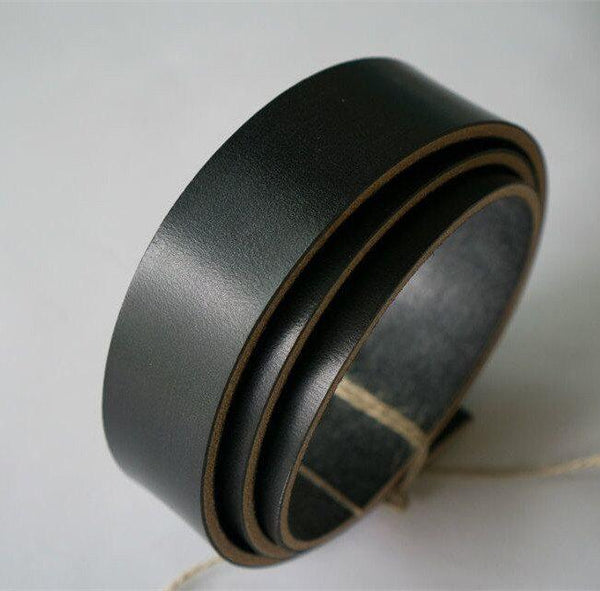 J&E Sedgwick Black Bridle Butt Waxed Leather Belt Strap LeatherMob Leathercraft Craft Tool