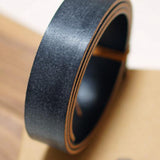 J&E Sedgwick Black Bridle Butt Waxed Leather Belt Strap LeatherMob Leathercraft Craft Tool