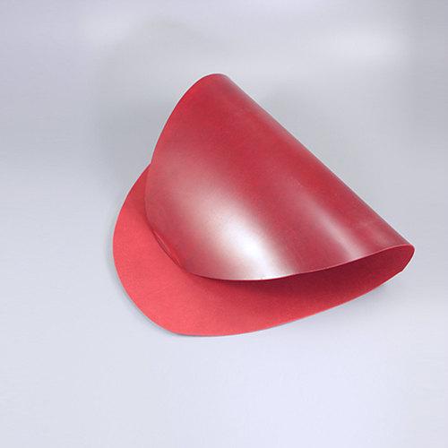 LeatherMob Shinki Hikaku Red Shell Cordovan Leather Horsehide Leathercraft