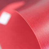 LeatherMob Shinki Hikaku Red Shell Cordovan Leather Horsehide Leathercraft