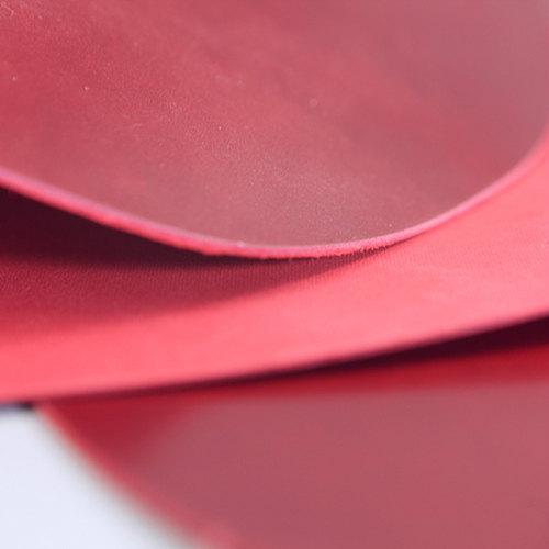 LeatherMob Shinki Hikaku Red Shell Cordovan Leather Horsehide Leathercraft