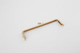 165mm Purse Frame with Ball Clasp LeatherMob Leathercraft Leather