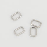 15mm Rectangular Wire Loops Rings Purse Handbag Hardware LeatherMob Leathercraft Leather