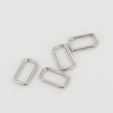 Leather Working Tools 18mm Rectangular Wire Loops Rings Purse Handbag Hardware LeatherMob Leathercraft Leather - LeatherMob