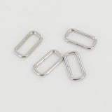 21mm Rectangular Wire Loops Rings Purse Handbag Hardware LeatherMob Leathercraft Leather