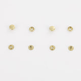 Leather Working Tools 13mmx5mm Line Snaps Head Diameter Ring Rivet Studs Accessories Japan Seiwa Leathercraft - LeatherMob