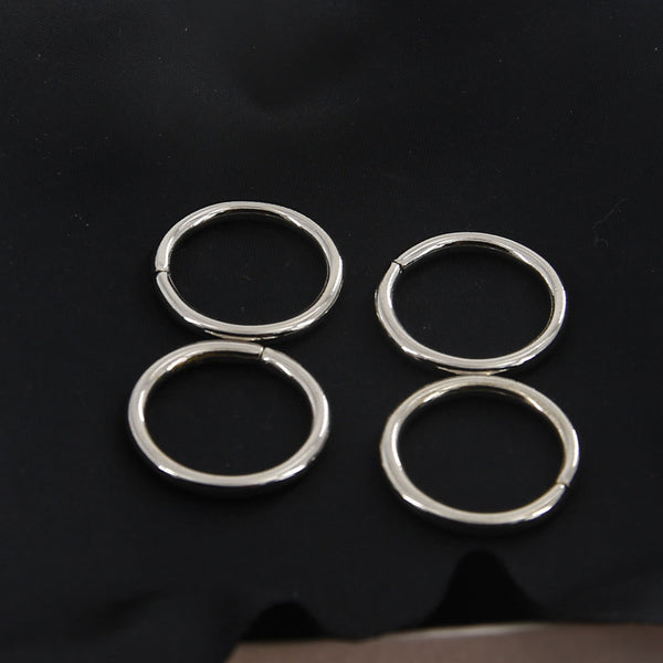 Leather Working Tools 21mm O Rings Wire Loops Purse Handbag Bag Making Hardware Supplies Leathercraft Leather Craft - LeatherMob