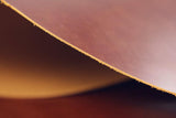 LeatherMob Shinki Hikaku Brown Shell Cordovan Leather Horsehide Leathercraft