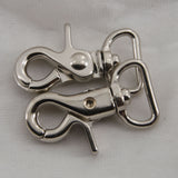 Leather Working Tools 18mm Swivel Trigger Spring Snaps Clips Hook Eye Round Japan LeatherMob Leathercraft Leather - LeatherMob