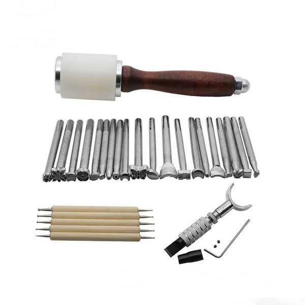 27pcs Leather Carving Tools Kit Set