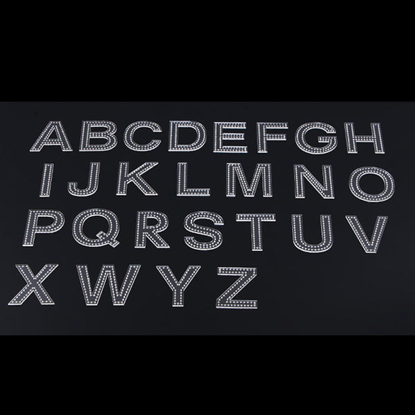 Acrylic Alphabets Template