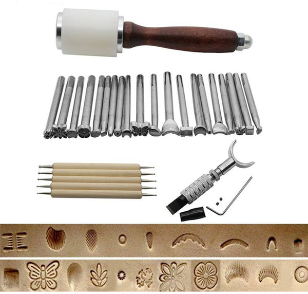 27pcs Leather Carving Tools Kit Set