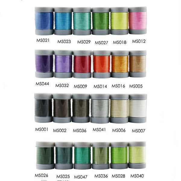 Since M40 0.45mm Thread Colorful linen Sewing Spool Cable Leathercraft Leather