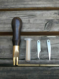Leather Working Tools Carving Knife - LeatherMob
