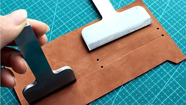 Leather Working Tools Flat Wide Punch - LeatherMob